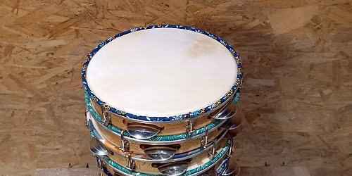 Atelier de fabrication de pandeiro avec Angolinha de Itumbiara \u00e0 Montpellier 