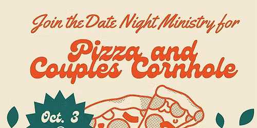 Pizza and Couples Cornhole