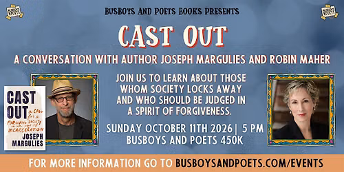 CAST OUT | A Busboys and Poets Books Presentation