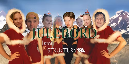Julebord med Struktura