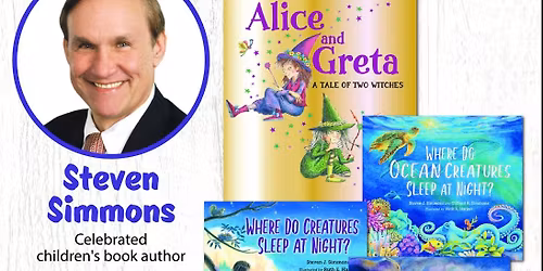 Children's Book Author Steven Simmons at Stew's!