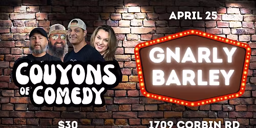 DJ Rhett and the Couyons of Comedy - Gnarly Barley in Hammond, LA