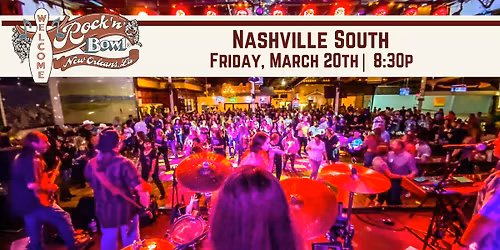 Nashville South | Rock'n'Bowl\u00ae New Orleans