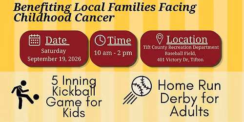 Kickball & Home Run Derby Day in Tifton