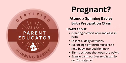 Spinning Babies Birth Preparation Class - 3-hour class
