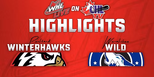 Wenatchee Wild at Portland Winterhawks