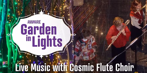 COSMIC Flute Choir @ Annmarie Garden In Lights