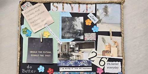 The Mid-Year Reset: Vision Board & Mixed Media Studio