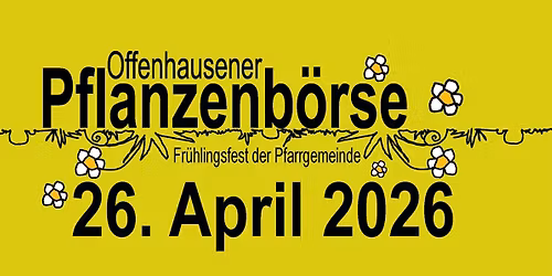 Pflanzenb\u00f6rse Offenhausen 2026