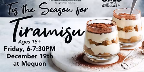 'Tis the Season for Tiramisu