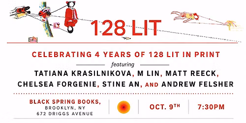 Celebrate 4 Years of 128 LIT at Black Spring Books