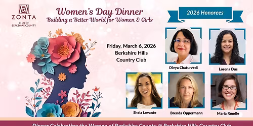 Zonta International Women's Day Dinner Celebration