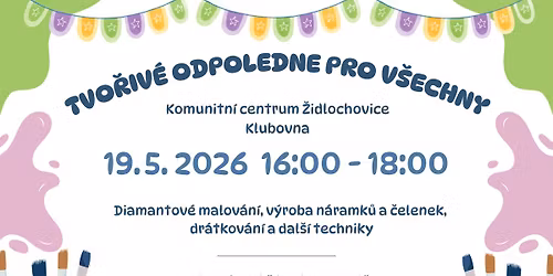 Tvo\u0159iv\u00e9 odpoledne pro v\u0161echny