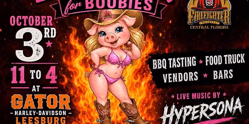 Boots and BBQ for Boobies