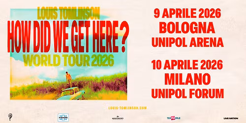 Louis Tomlinson in concerto a Milano