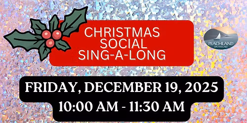Christmas Social Sing-A-Long