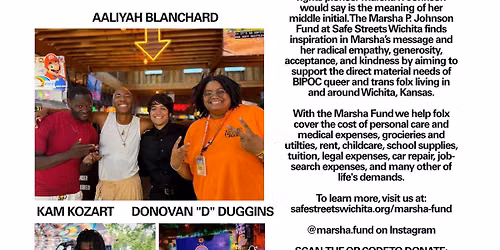 Marsha P Johnson Fund OCTOBER BENEFIT SHOW