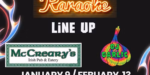 Karaoke Night with DJ GARLIC!