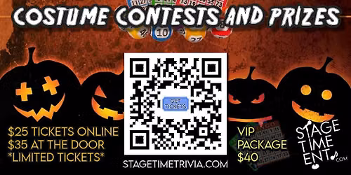 Freak at the Creek 4 Music Bingo Halloween Party