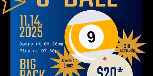 WEEKLY OPEN CHIP TOURNAMENT + CANNED FOOD DRIVE