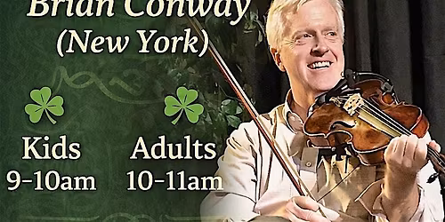 Kids Fiddle Workshop with Brian Conway