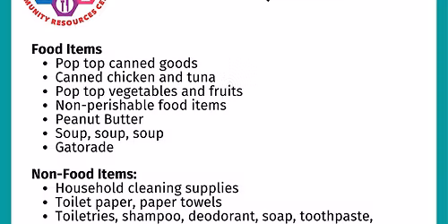 UAPA Food Drive - MLK Jr. Day of Service