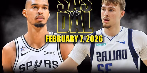 San Antonio Spurs vs. Dallas Mavericks