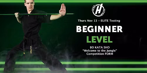 ELITE TESTING - BO KATA SHO