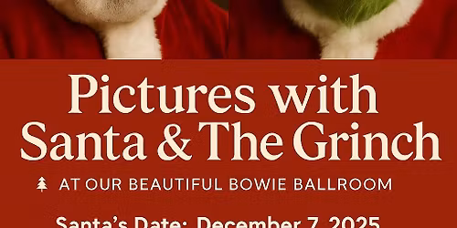 M LOUNGE EVENTS PRESENTS: Pictures with The Grinch