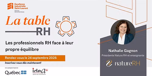 La Table RH: Les professionnels RH face \u00e0 leur propre \u00e9quilibre.