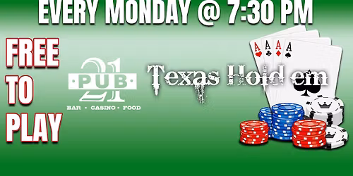 Poker Night @ Pub 21
