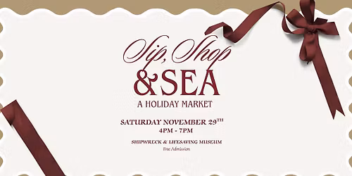 Sip, Shop, Sea 
