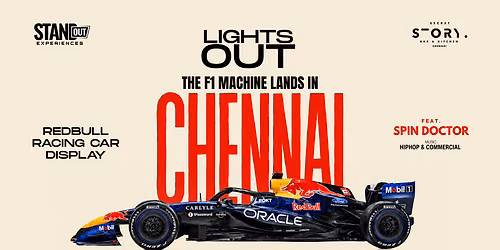 Lights Out - Official Redbull Race Car Display Party