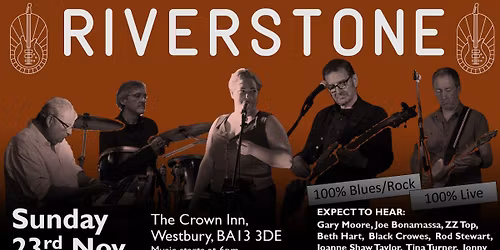 Riverstone LIVE at The Crown Inn, Westbury