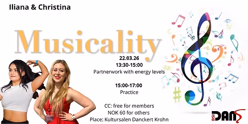 Musicality classes and Sunday practice