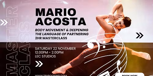 Mario Acosta - Salsa World Champion - Masterclass