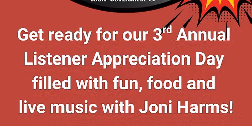 3rd Annual Listener Appreciation Day