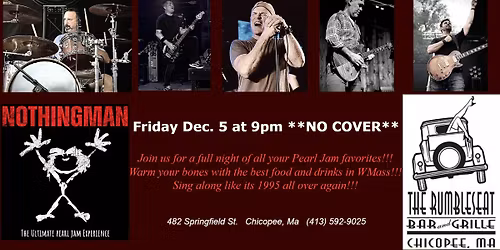 NOTHINGMAN Pearl Jam Tribute LIVE at The Rumbleseat