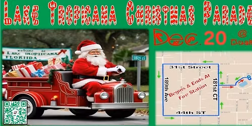 Lake Tropicana's 4th Annual Christmas Parade and Food Truck Rally