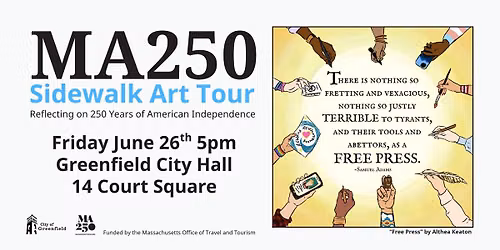 MA250 Sidewalk Art Tour