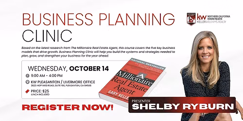 Business Planning Clinic - KW Pleasanton \/ Livermore
