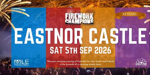 Eastnor Castle - Firework Champions 2026