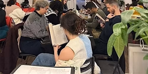 Quiet Reading Club at Bergen Hall in Jersey City, NJ