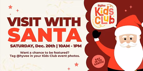 Visit with Santa! | 12.20