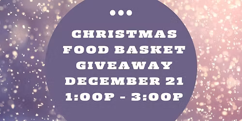 Christmas Food Basket Giveaway