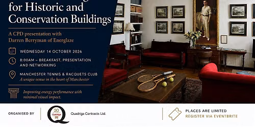 Heritage Morning: Improving the Energy Performance of Historic Windows