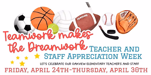 Teacher\/Staff Appreciation Week
