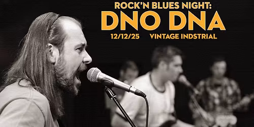 Dno Dna - rock & blues B-day | 12\/12\/25 VIB