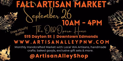 Artisan Alley Fall Market