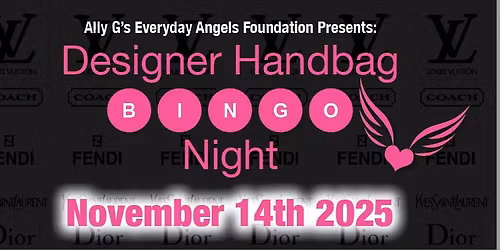 6th annual High-end Designer Handbag Bingo Event